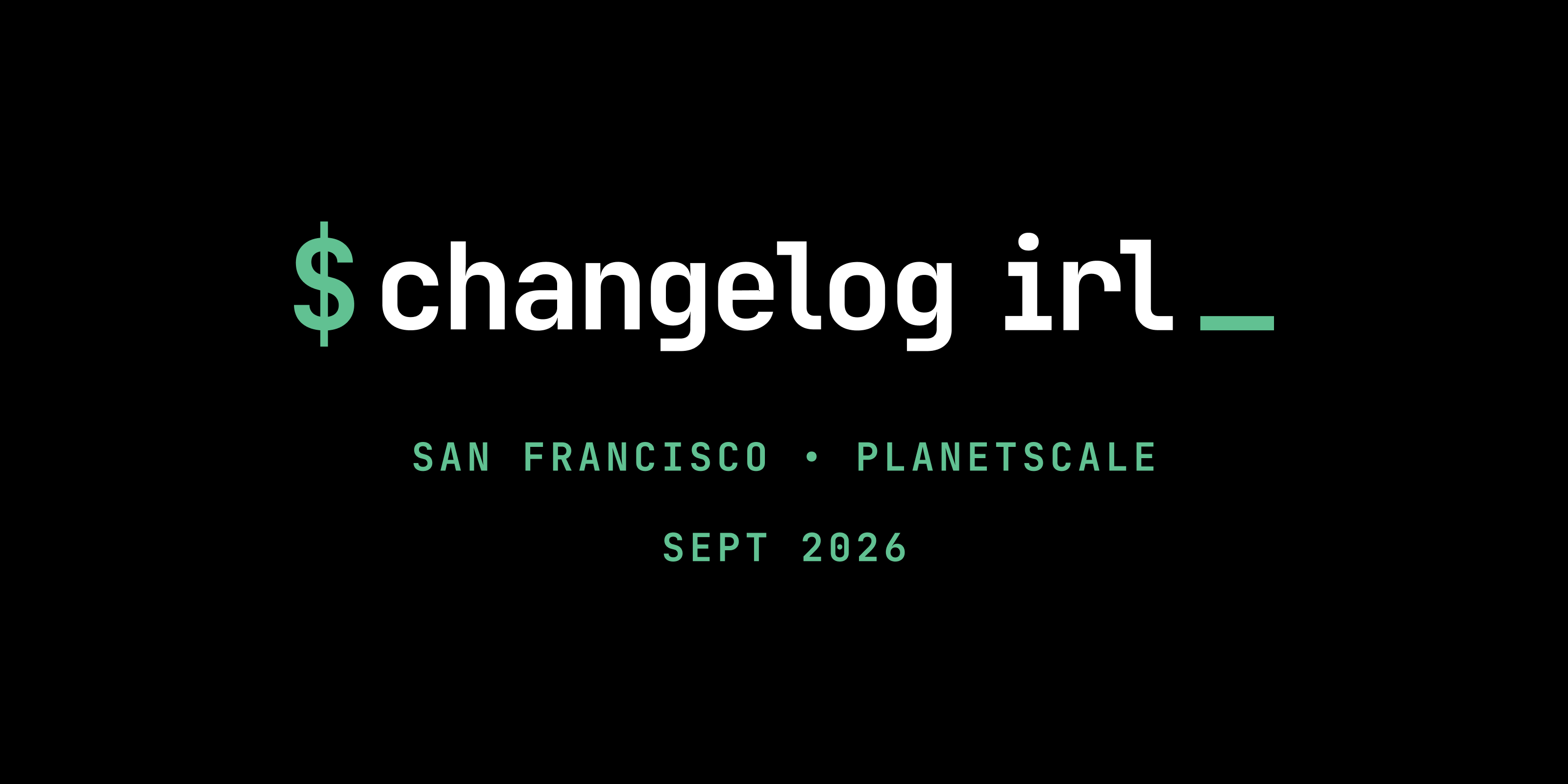 Changelog IRL SF26